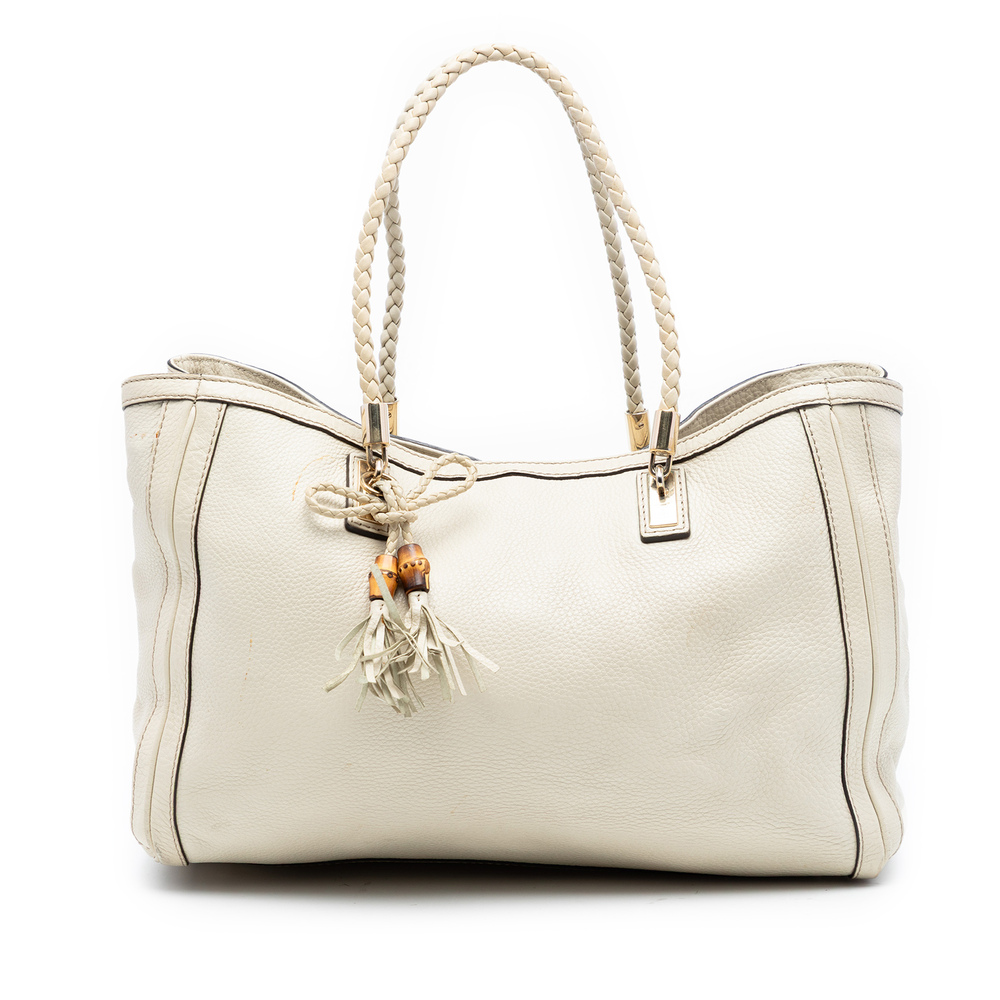 Pre-Loved Gucci Medium Leather Bella Tote